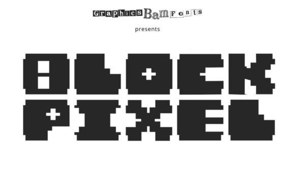 Block Pixel: The Retro Display Font for Bold Campaigns