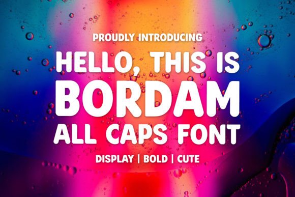 Bordam: A Bold Display Font for Editorial Impact