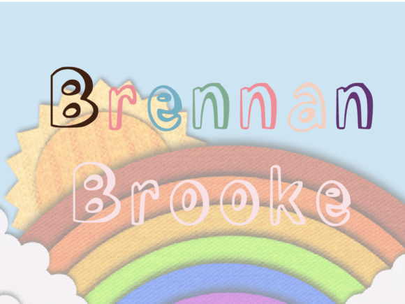 Brennan Brooke Font: A Youthful Display Typeface