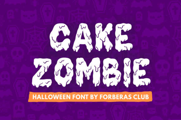 Cake Zombie: A Spooky Display Font for Marketers
