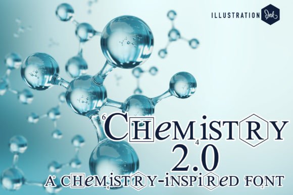 Chemistry 2.0: A Science-Themed Display Font for Web Design