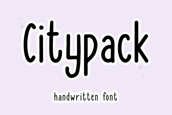 Citypack: A Heartfelt Display Font for Modern Branding