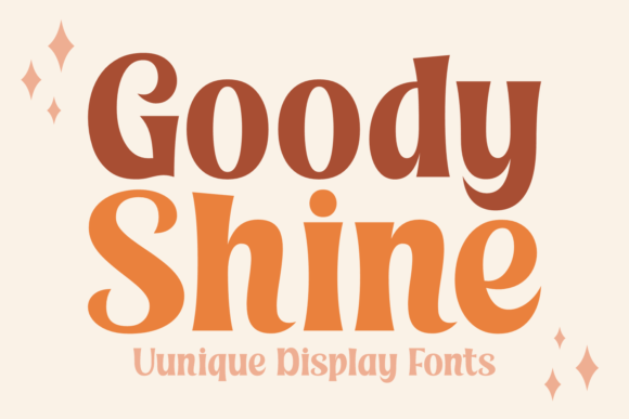 Goody Shine: A Display Font for Editorial Charm