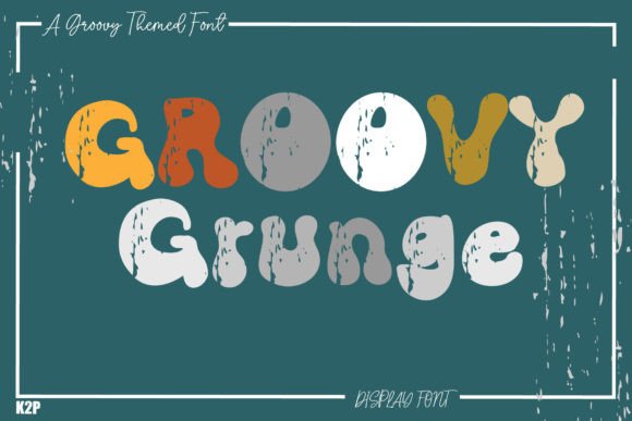 Groovy Grunge: A Retro Display Font for Web Design