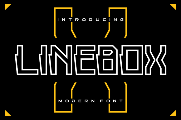 Linebox: The Modern Display Font for Bold Campaigns