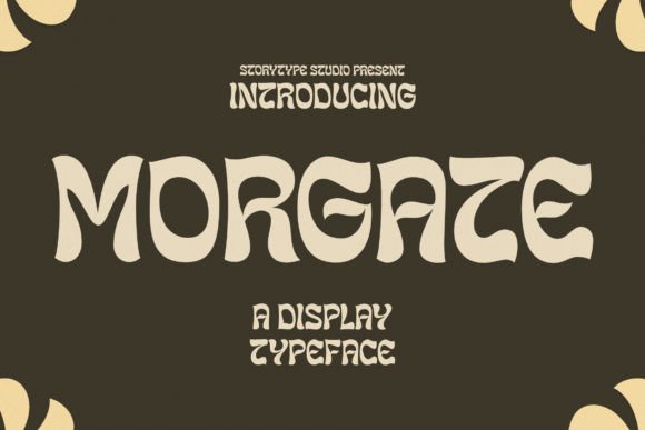 Morgate: A Modern Display Font for Digital Design