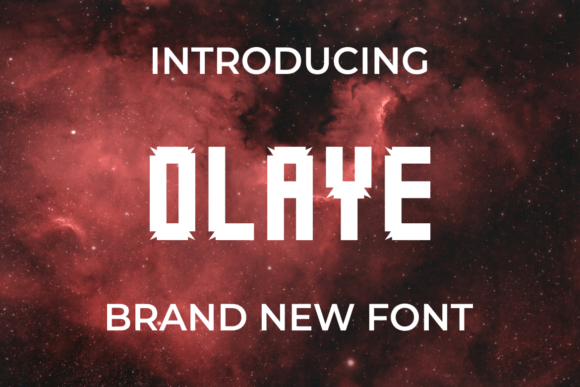Olaye: A Whimsical Display Font for Small Business Branding