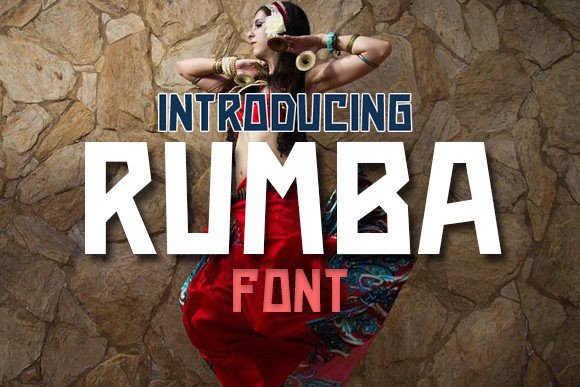 Rumba: A Bold Display Typeface for Editorial Design