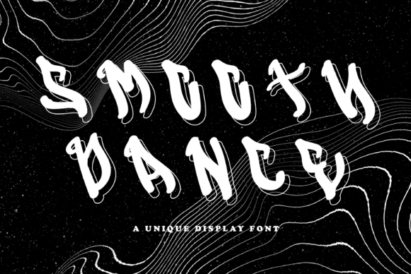 Smooth Dance: A Modern Display Font for Web Design